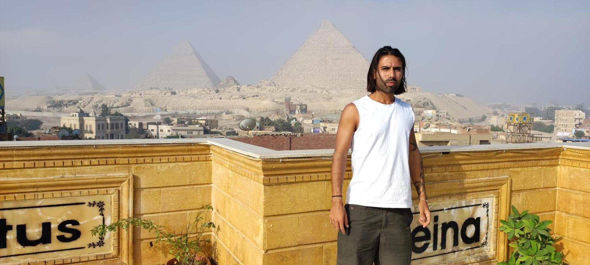 Pyramids Kingdom - Guest House Kafret el-Gabal Eksteriør billede